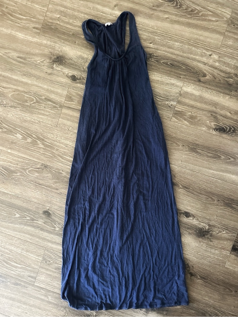 Splendid Navy Racerback Maxi Dress